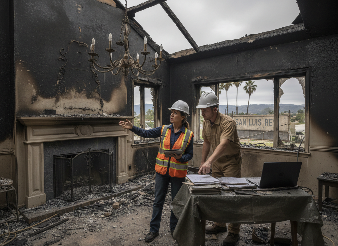 Navigating Insurance Claims After Fire Damage in San Luis Rey