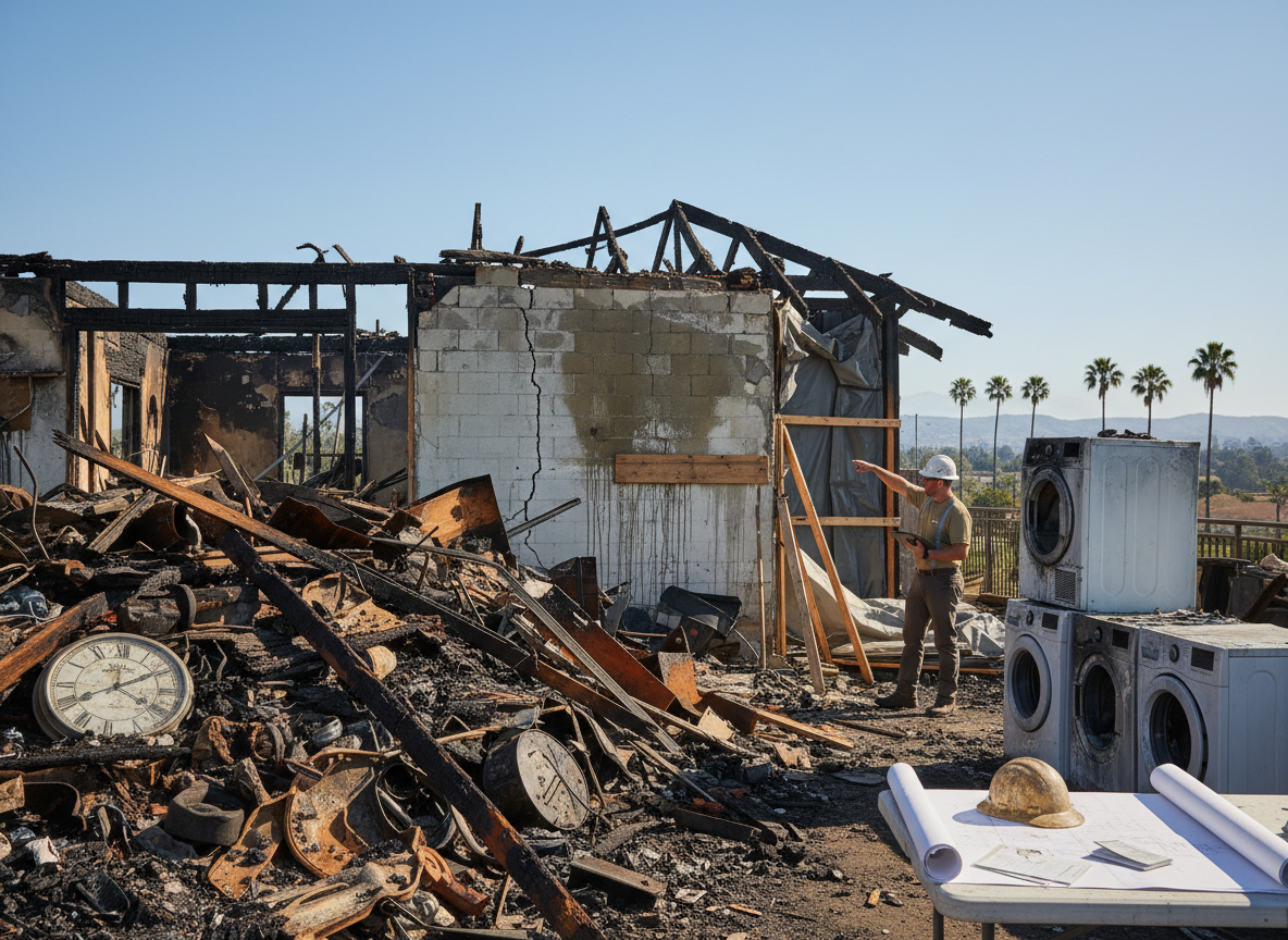 What Influences Fire Damage Restoration Costs in San Luis Rey