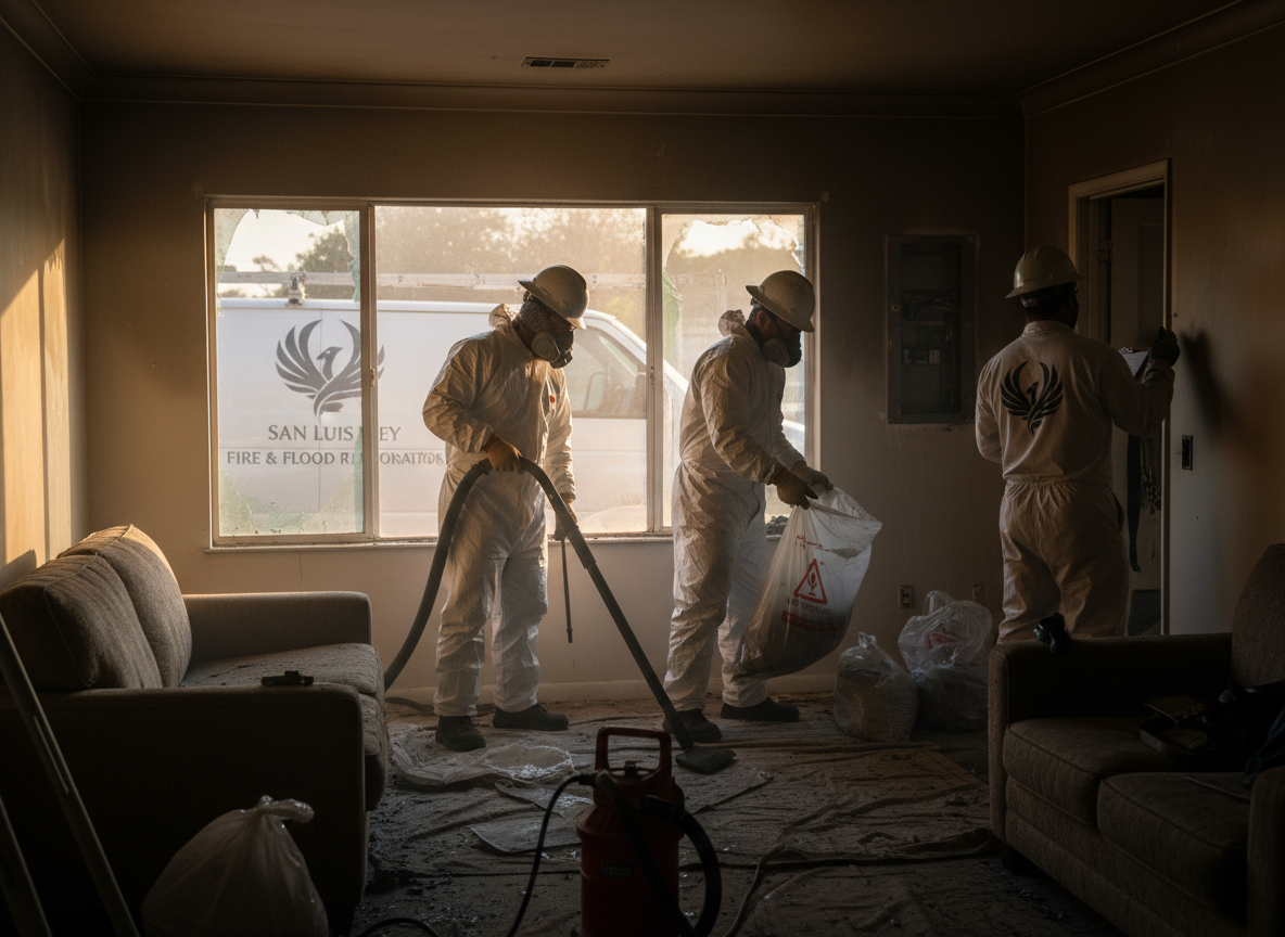 Fire Damage Restoration San Luis Rey in San Marcos, CA 92078