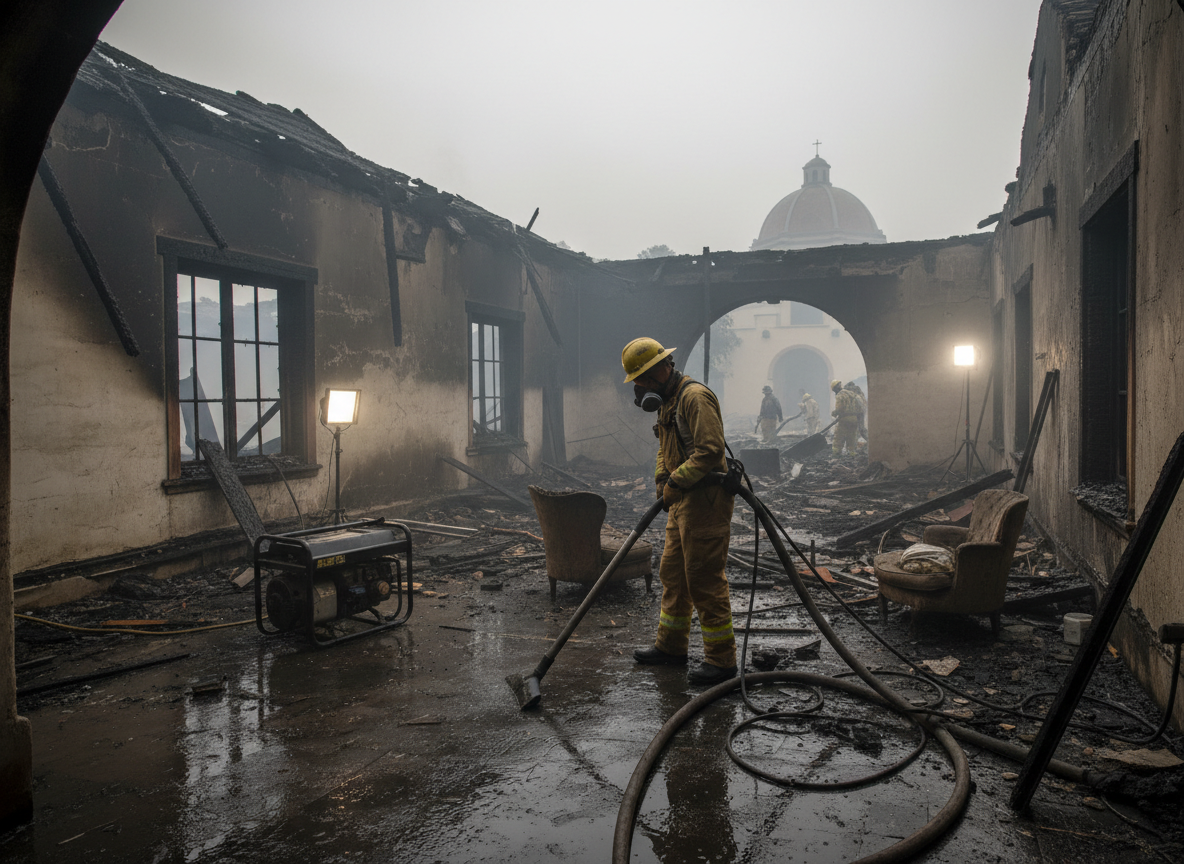 Emergency Fire Damage Restoration in San Luis Rey, CA