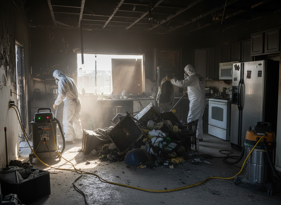 Fire Damage Restoration  in Oceanside