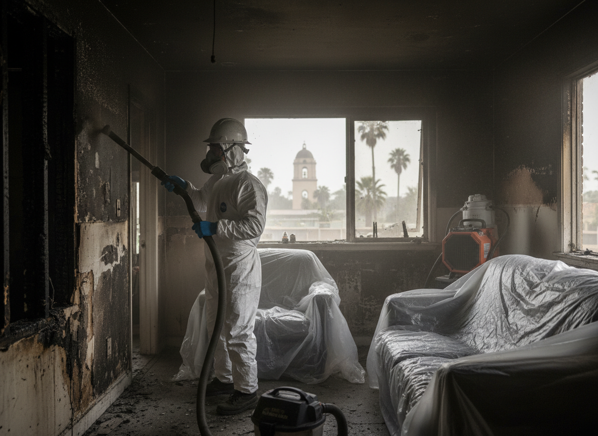 Smoke Damage Restoration in San Luis Rey, CA