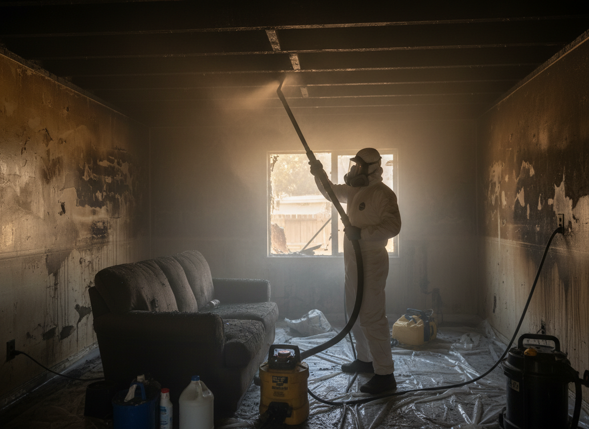 Fire Damage Restoration San Luis Rey in Escondido, CA 92025